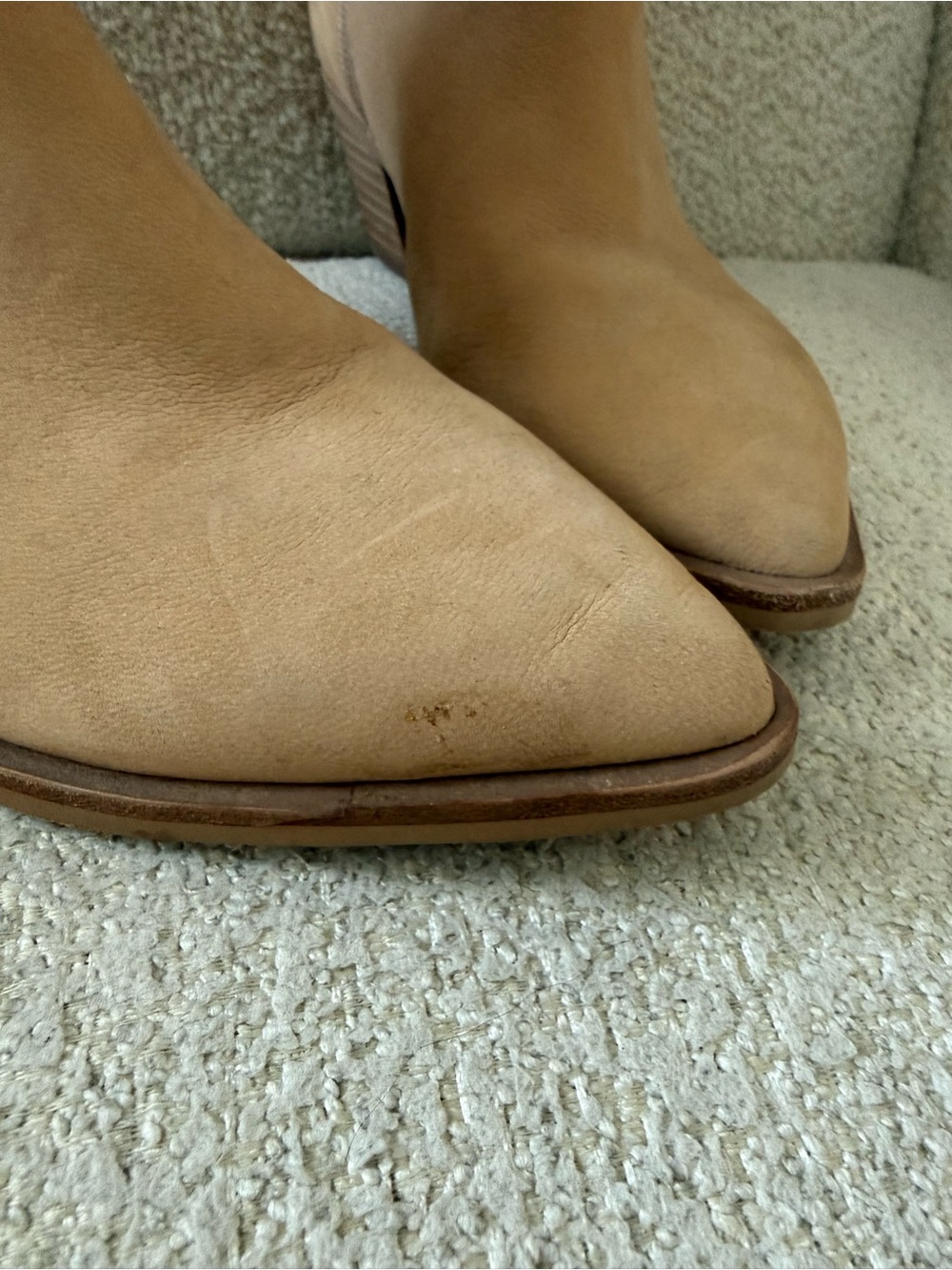 Dolce Vita Solei Classic Tan Women's Western Knee-High Boots - Picture 3 of 8